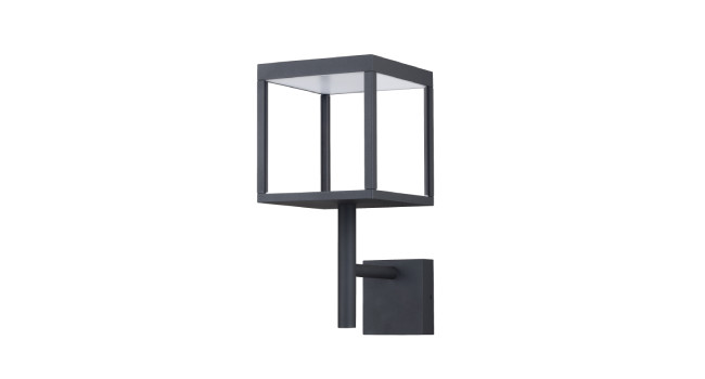 Modern Outdoor 72 LED Grey Wall Lamp