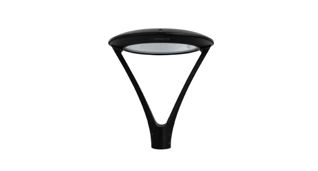 Aluminium Black Post Top Light, 120W